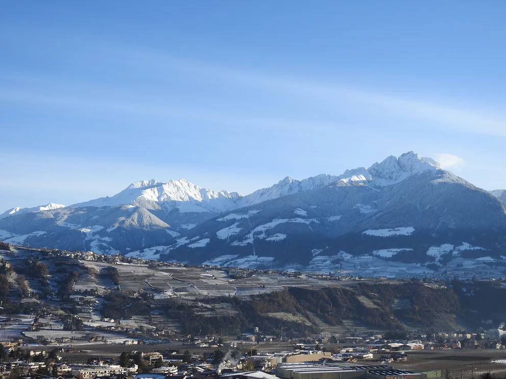 Winterlandschaft Meran2000